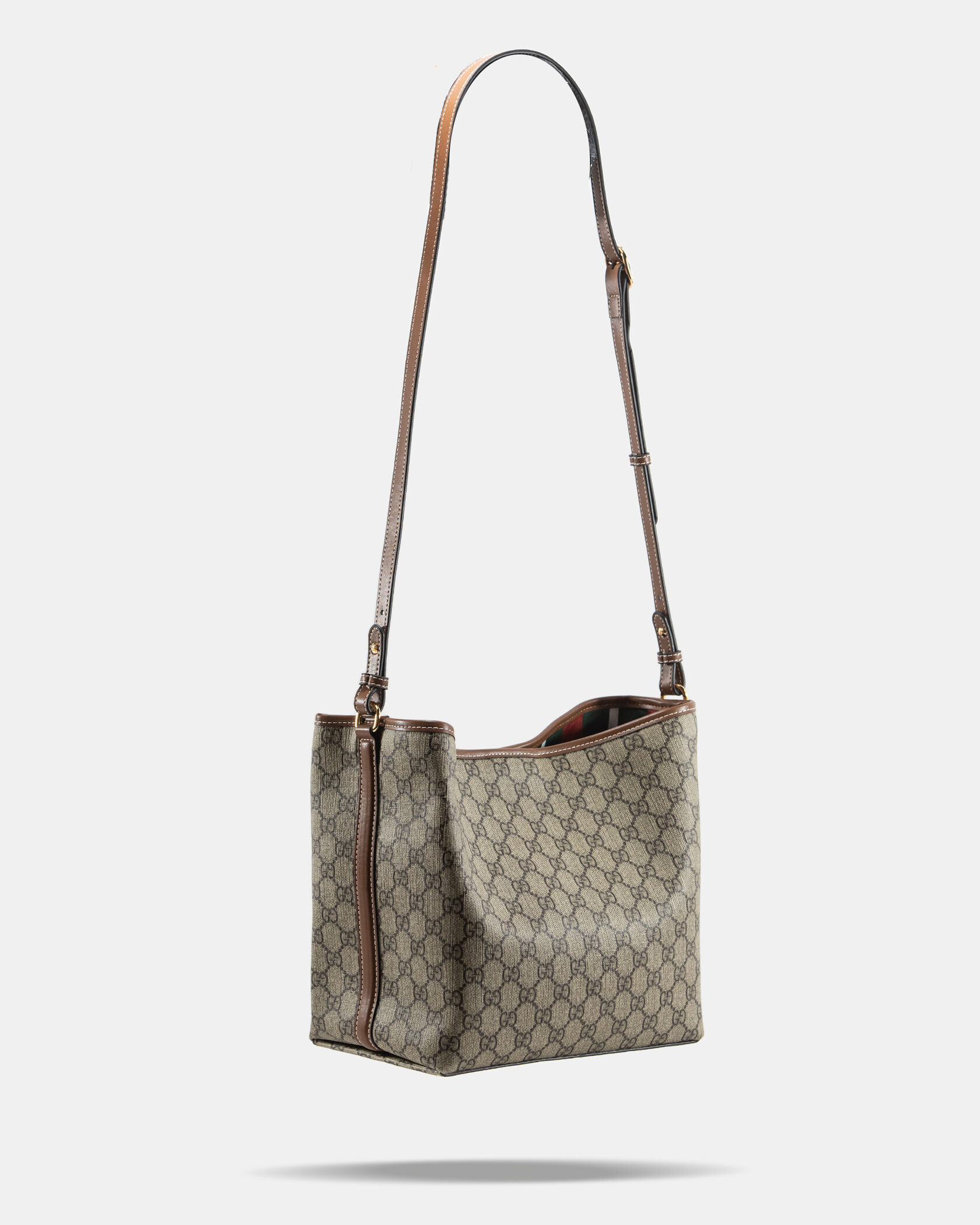 Gucci GG Emblem Small Bucket Bag - 3