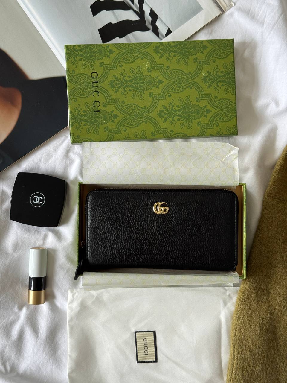 Gucci GG Marmont Continental Wallet - 2