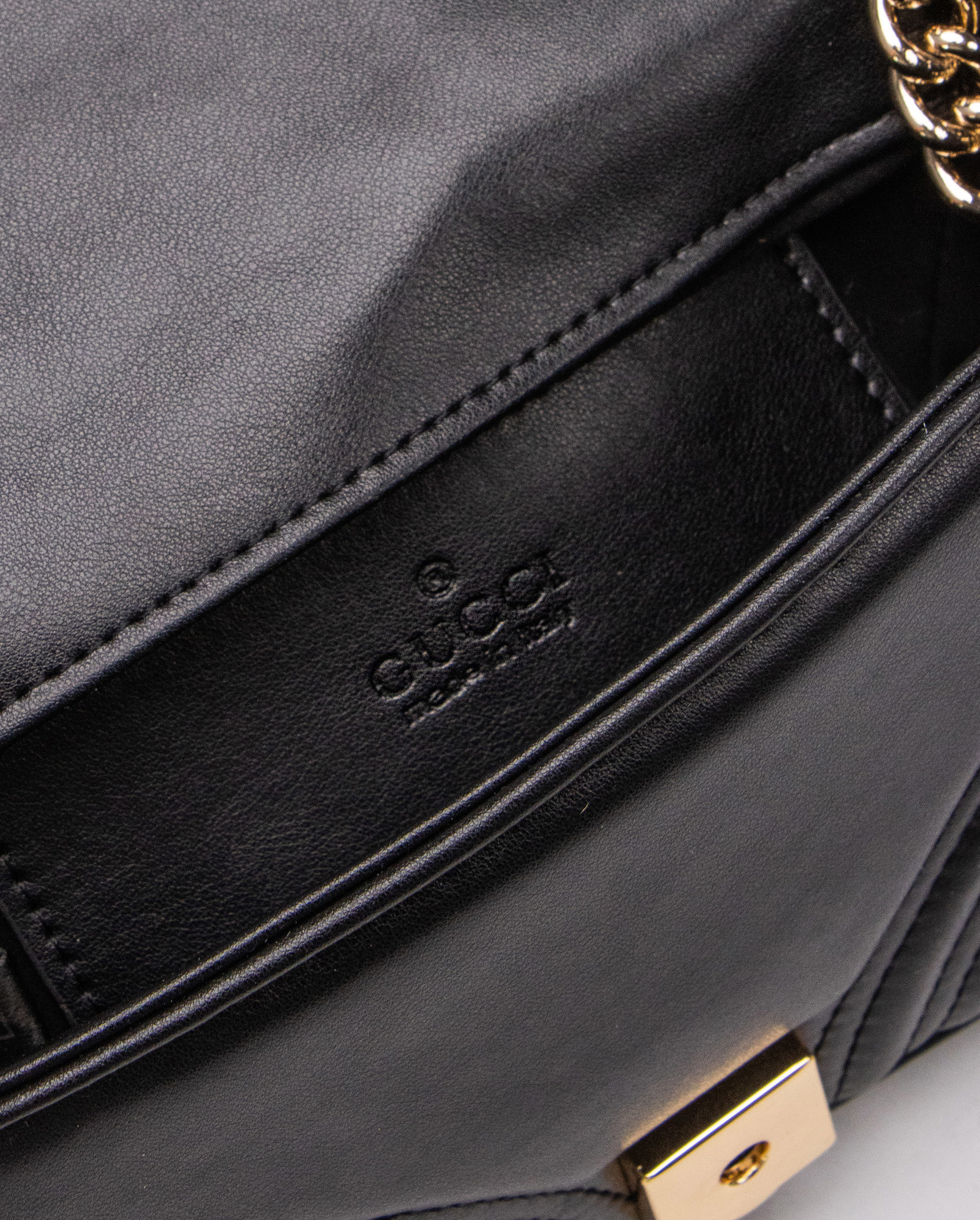 Gucci GG Marmont Mini Top Handle Bag in Black - 6