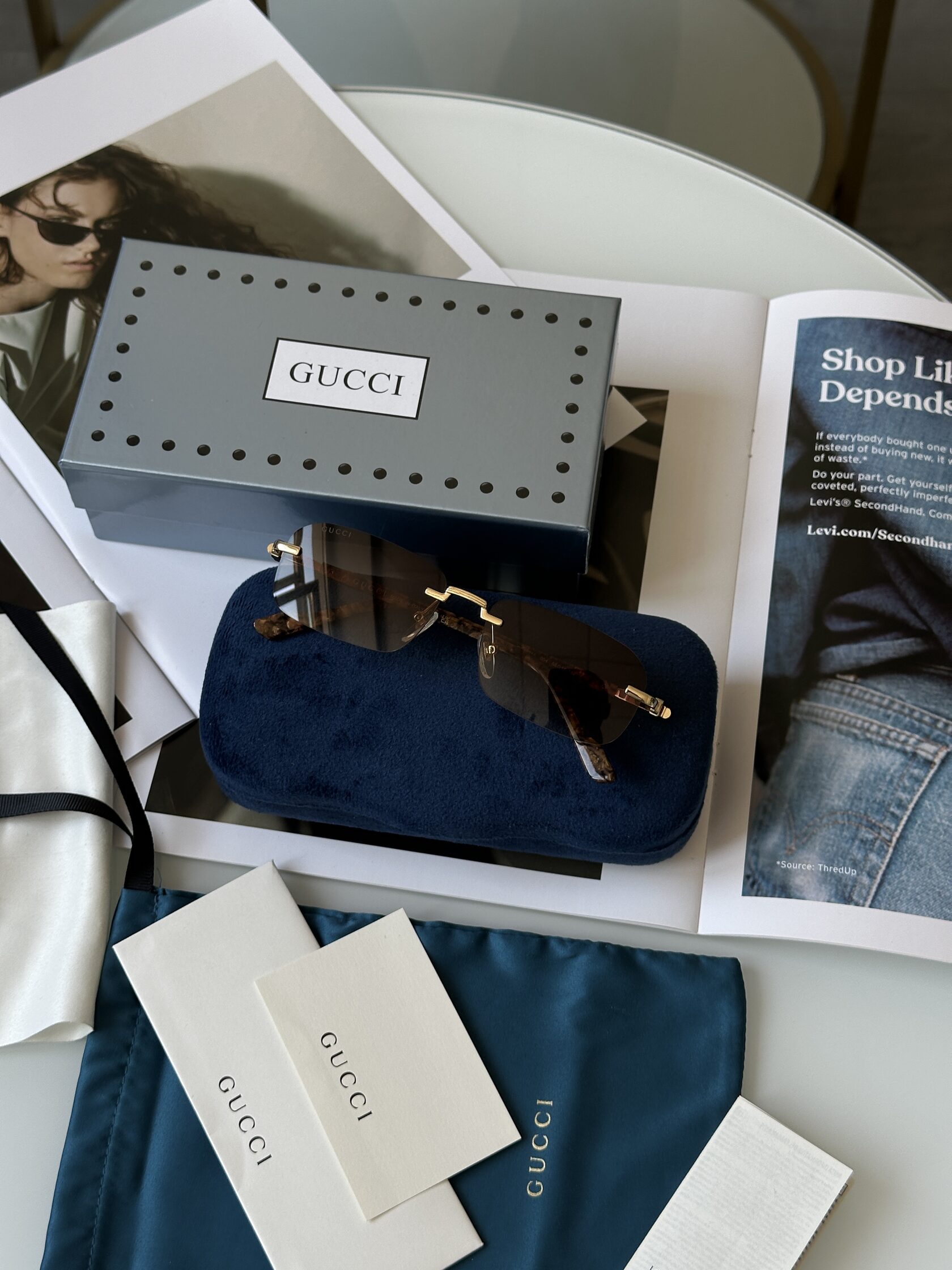 Gucci GG1221S 004 Brown/Leo - 3