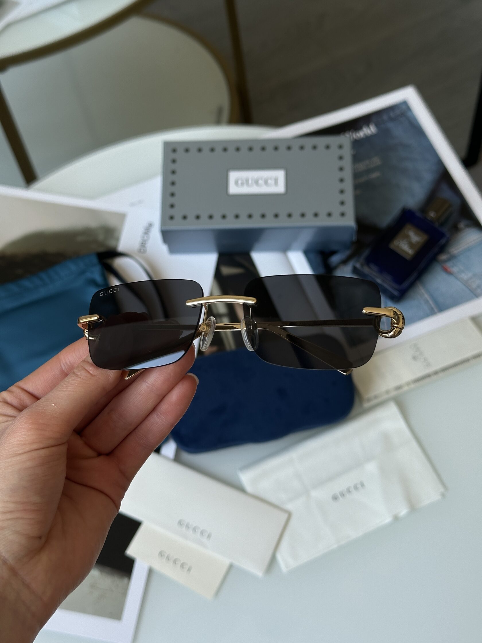 Gucci GG1703S 002 Black/Gold - 5