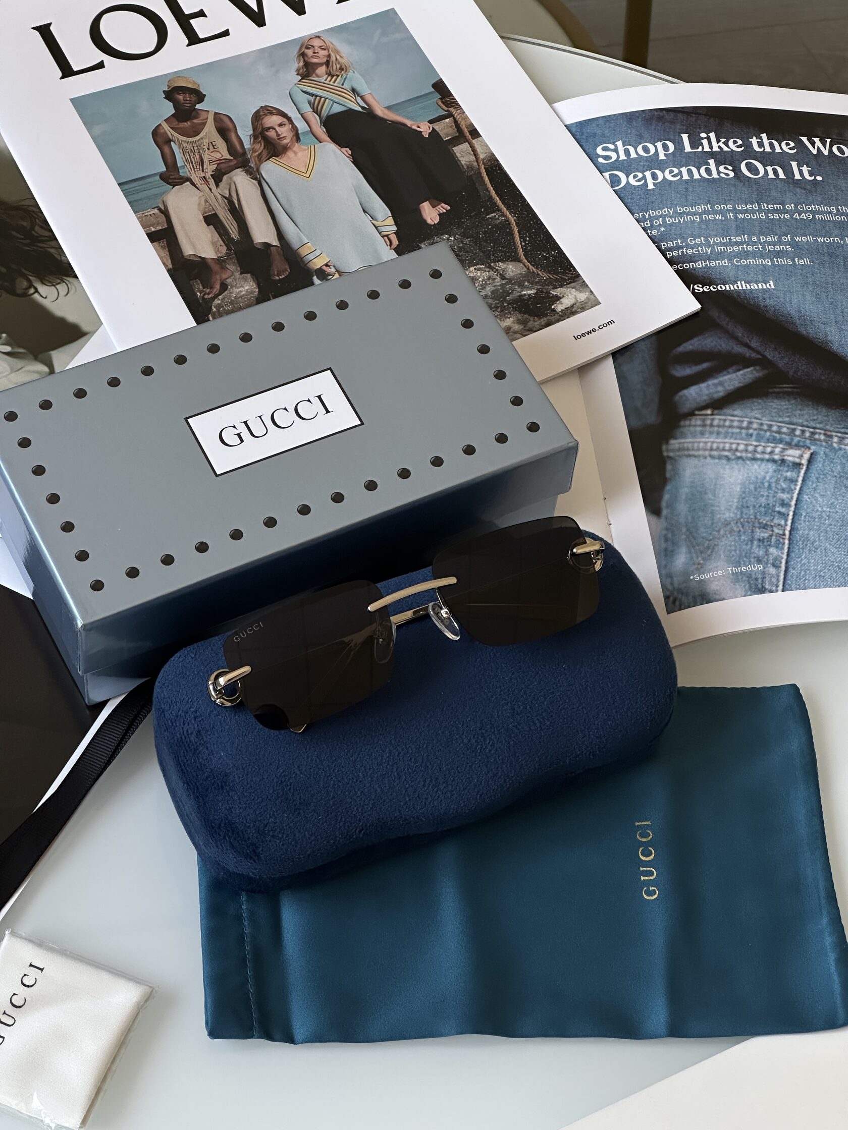 Gucci GG1703S 006 Black/Silver - 3