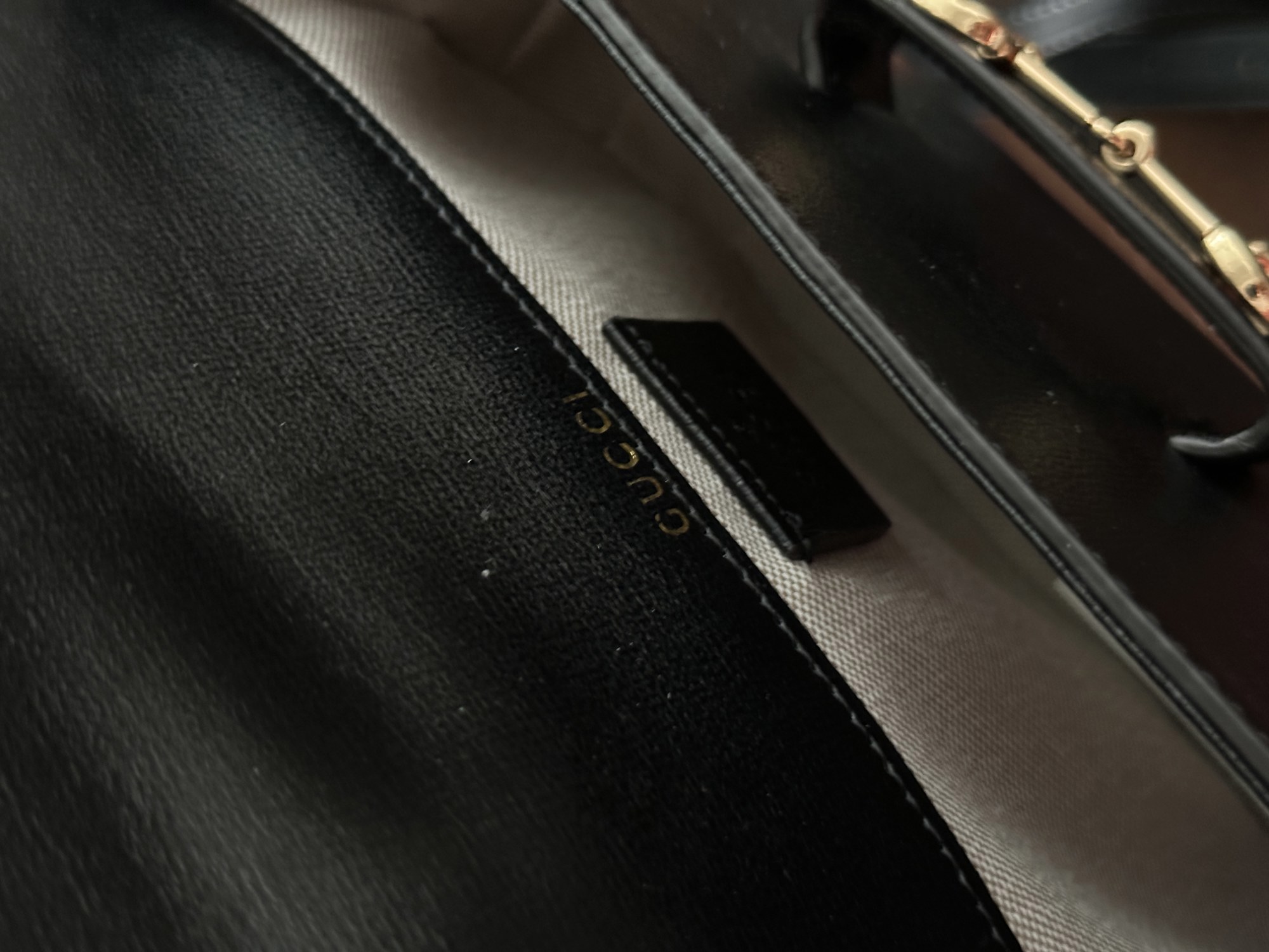 Gucci Horsebit 1955 Mini Bag Black Soft [бренд коробка] - 7