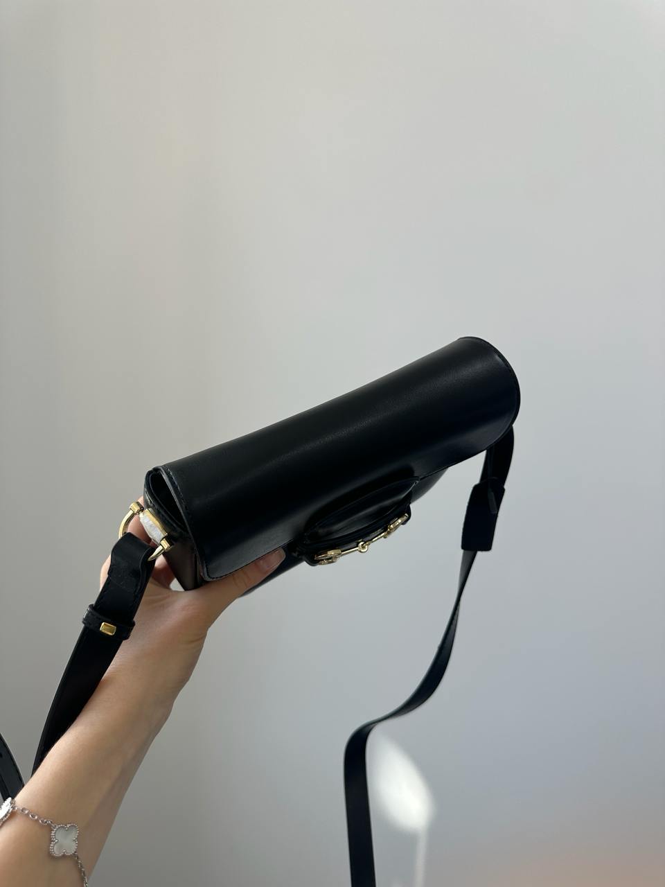 Gucci Horsebit 1955 Mini Bag Black Soft - 10