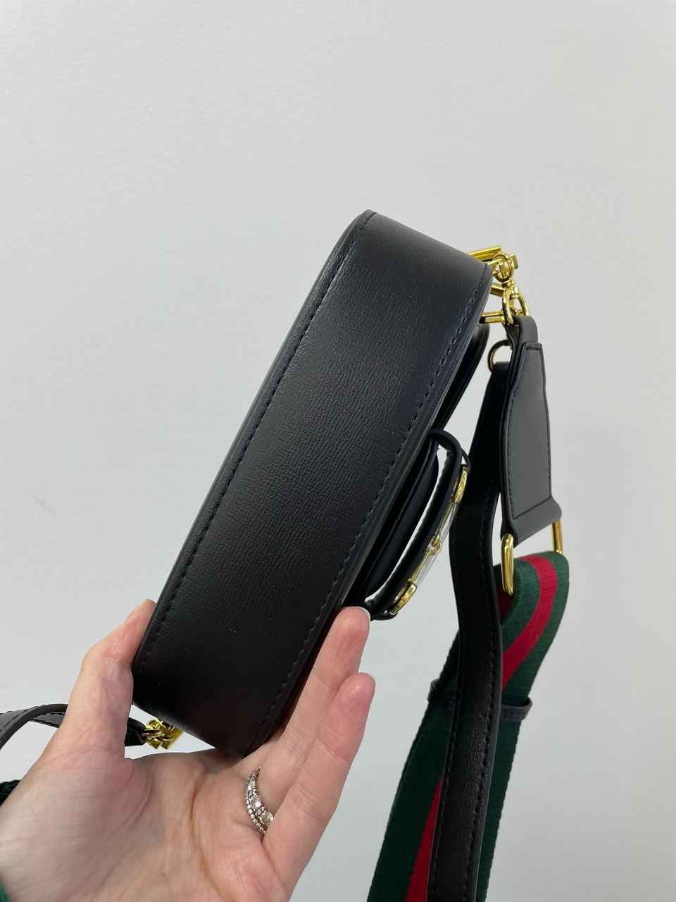 Gucci Horsebit 1955 Mini Bag Black - 10