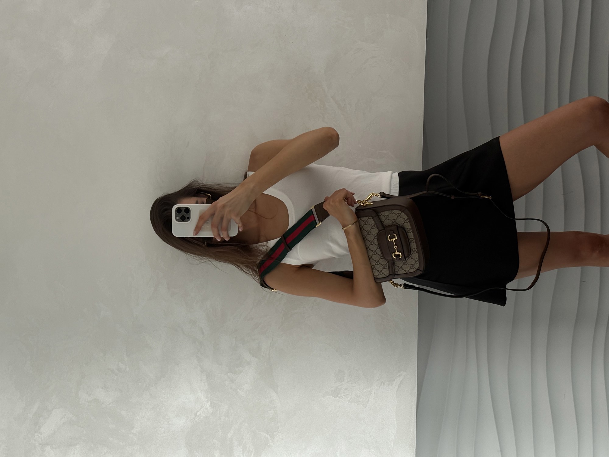 Gucci Horsebit 1955 Mini Bag Brown [бренд коробка] - 10