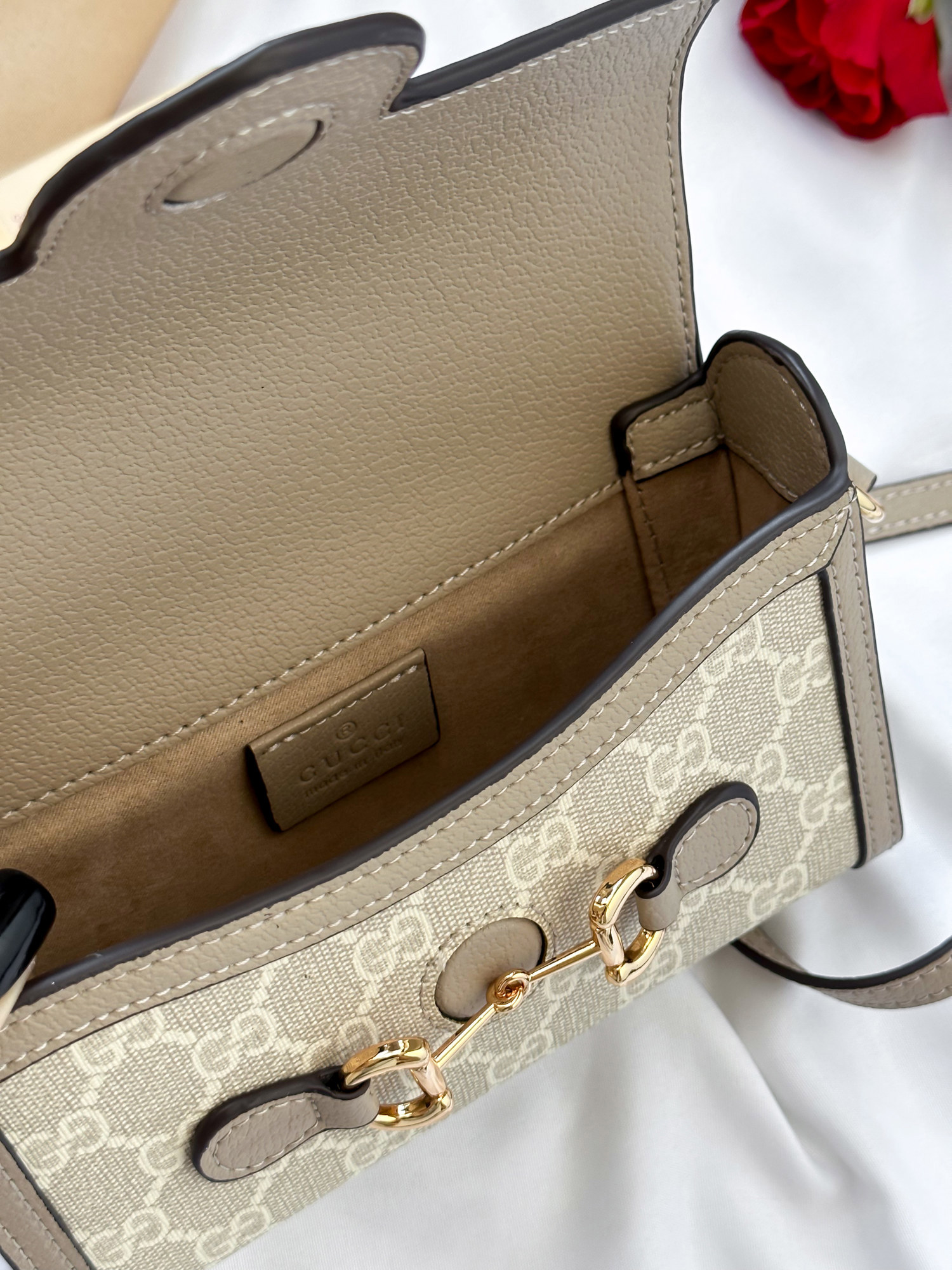 Gucci Horsebit 1955 Mini Bag Light [оригінальна коробка] - 9