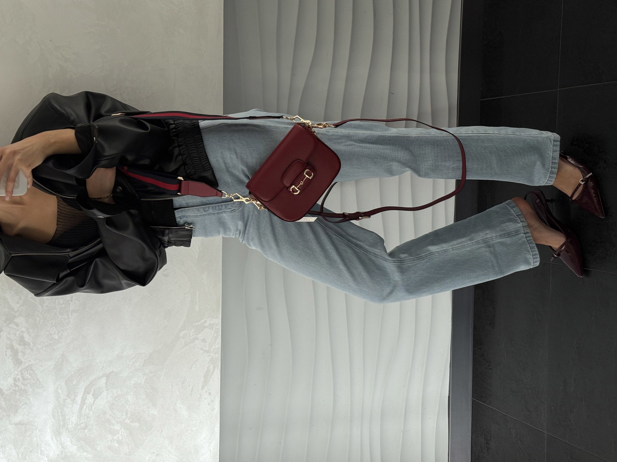 Gucci Horsebit 1955 Mini Bag Red Soft [оригінальна коробка] - 7