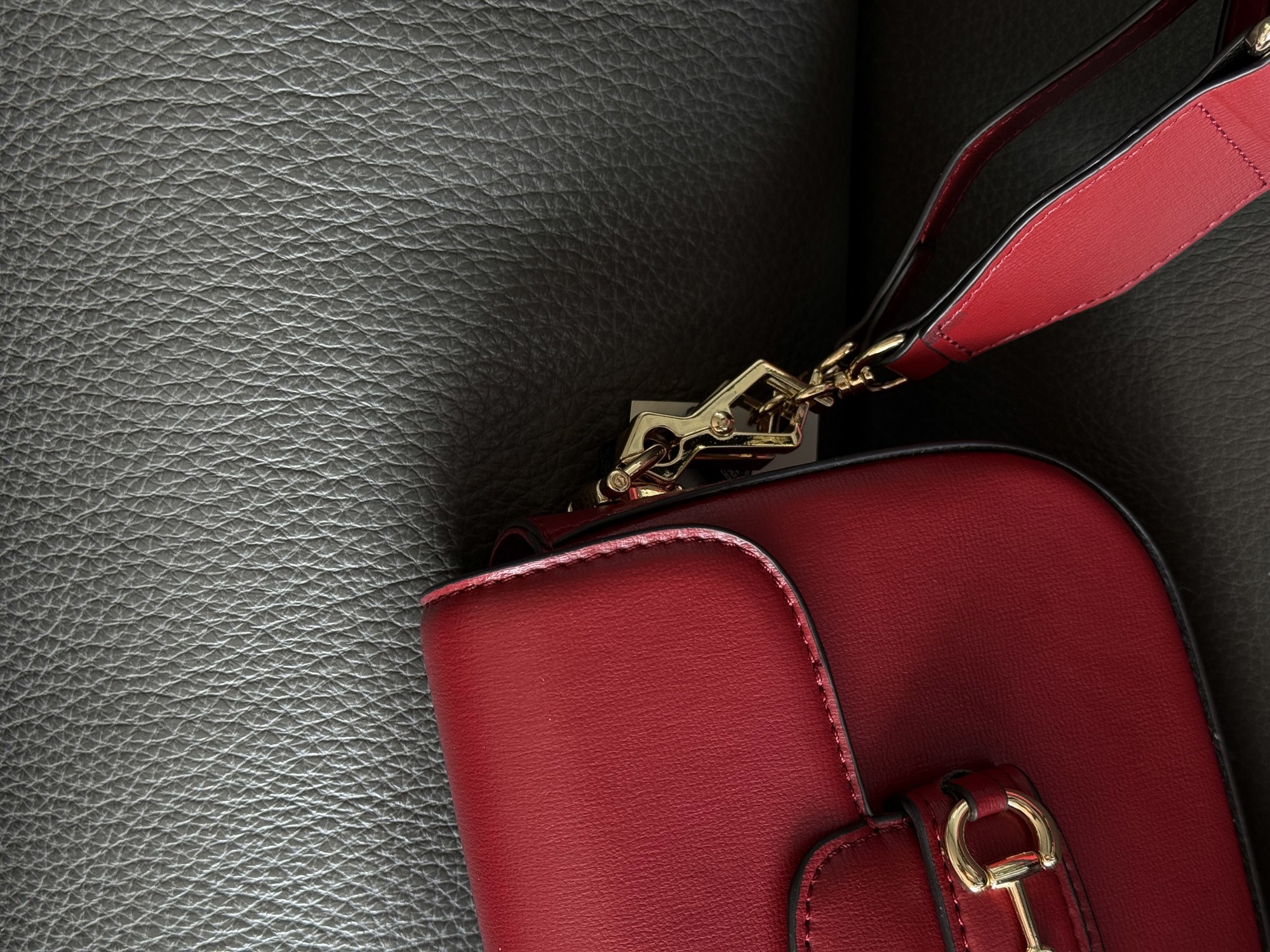 Gucci Horsebit 1955 Mini Bag Red Soft [оригінальна коробка] - 4