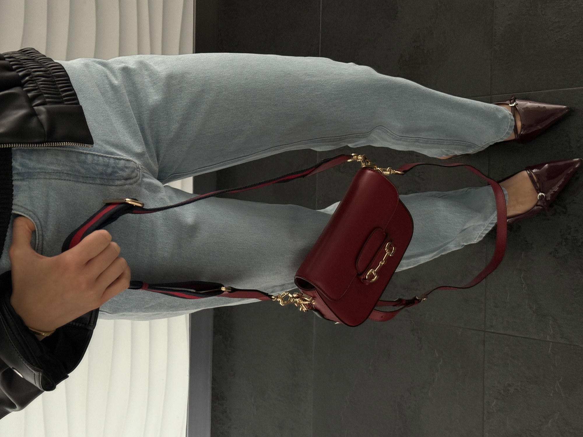 Gucci Horsebit 1955 Mini Bag Red Soft [оригінальна коробка] - 10