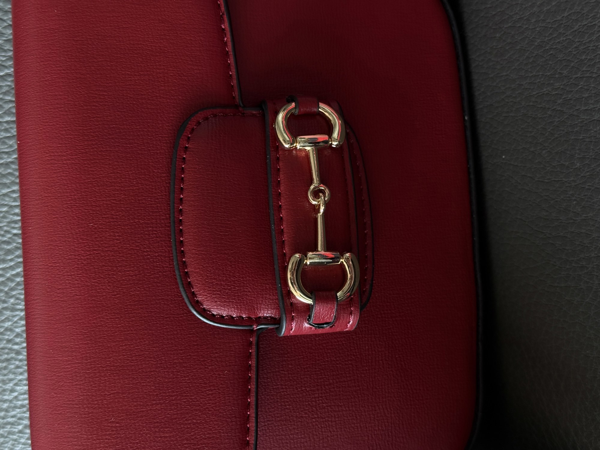 Gucci Horsebit 1955 Mini Bag Red Soft [оригінальна коробка] - 5