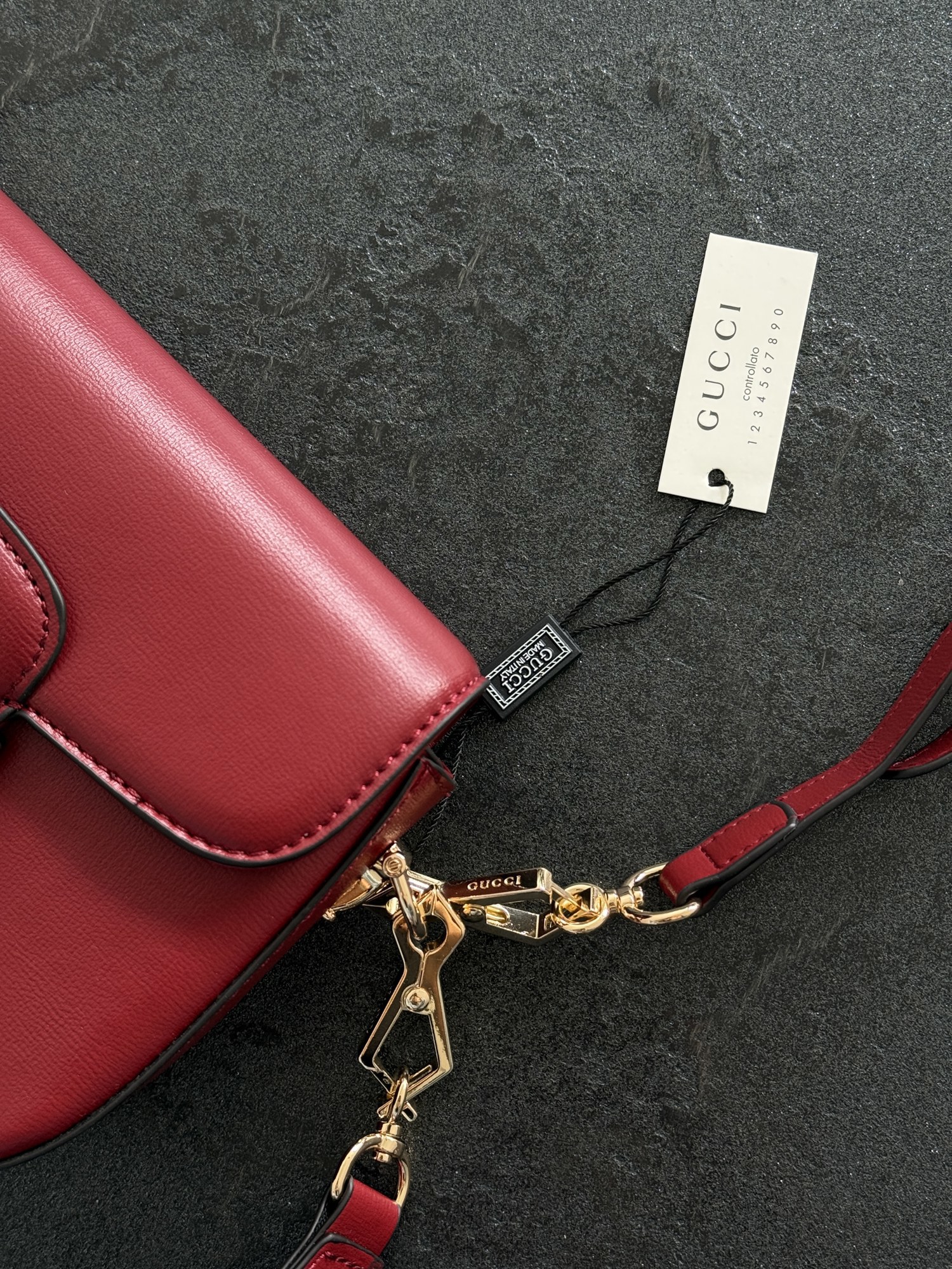 Gucci Horsebit 1955 Mini Bag Red Soft [оригінальна коробка] - 2