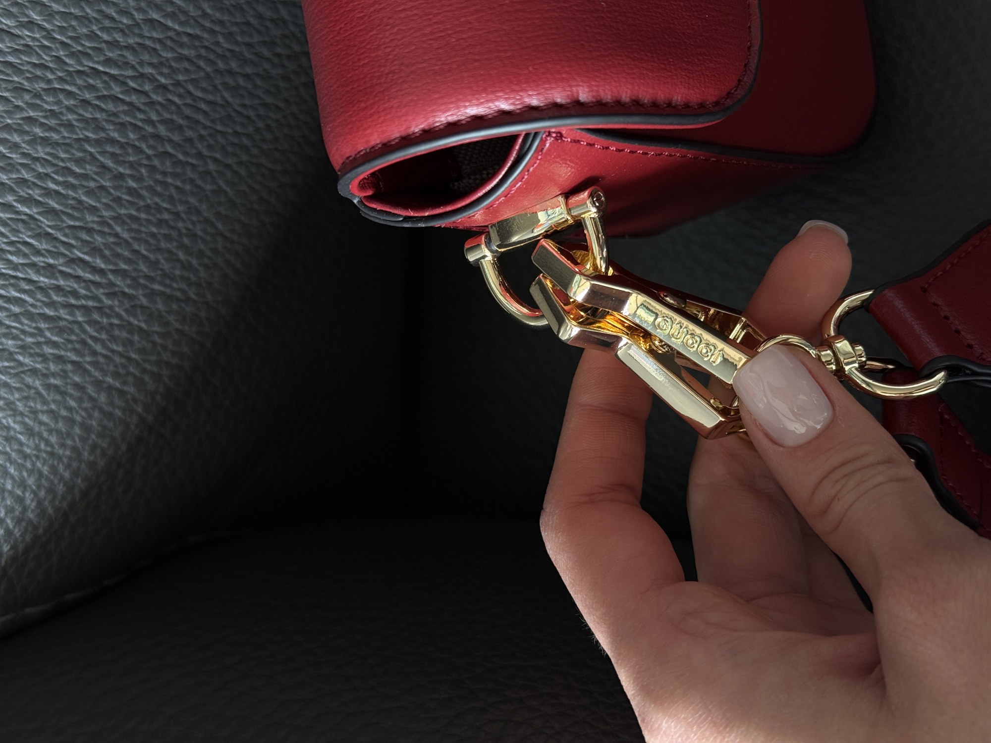 Gucci Horsebit 1955 Mini Bag Red Soft [оригінальна коробка] - 3