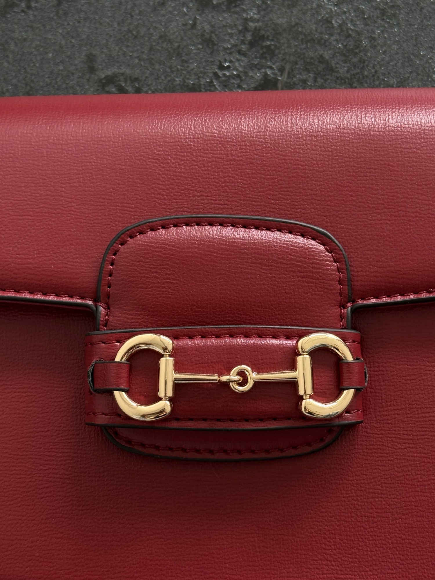 Gucci Horsebit 1955 Mini Bag Red Soft [оригінальна коробка] - 8