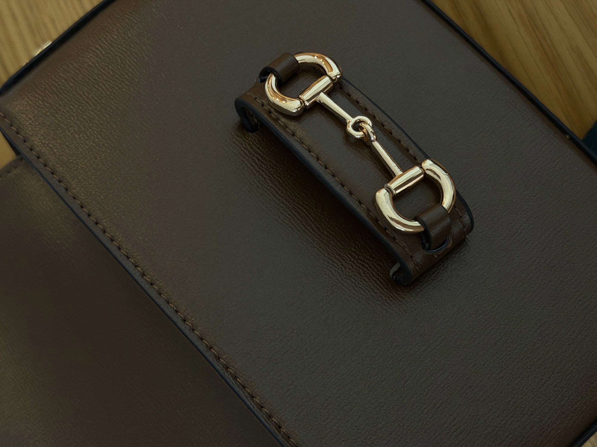Gucci Horsebit 1955 Mini Bag Total Brown Soft [оригінальна коробк - 10
