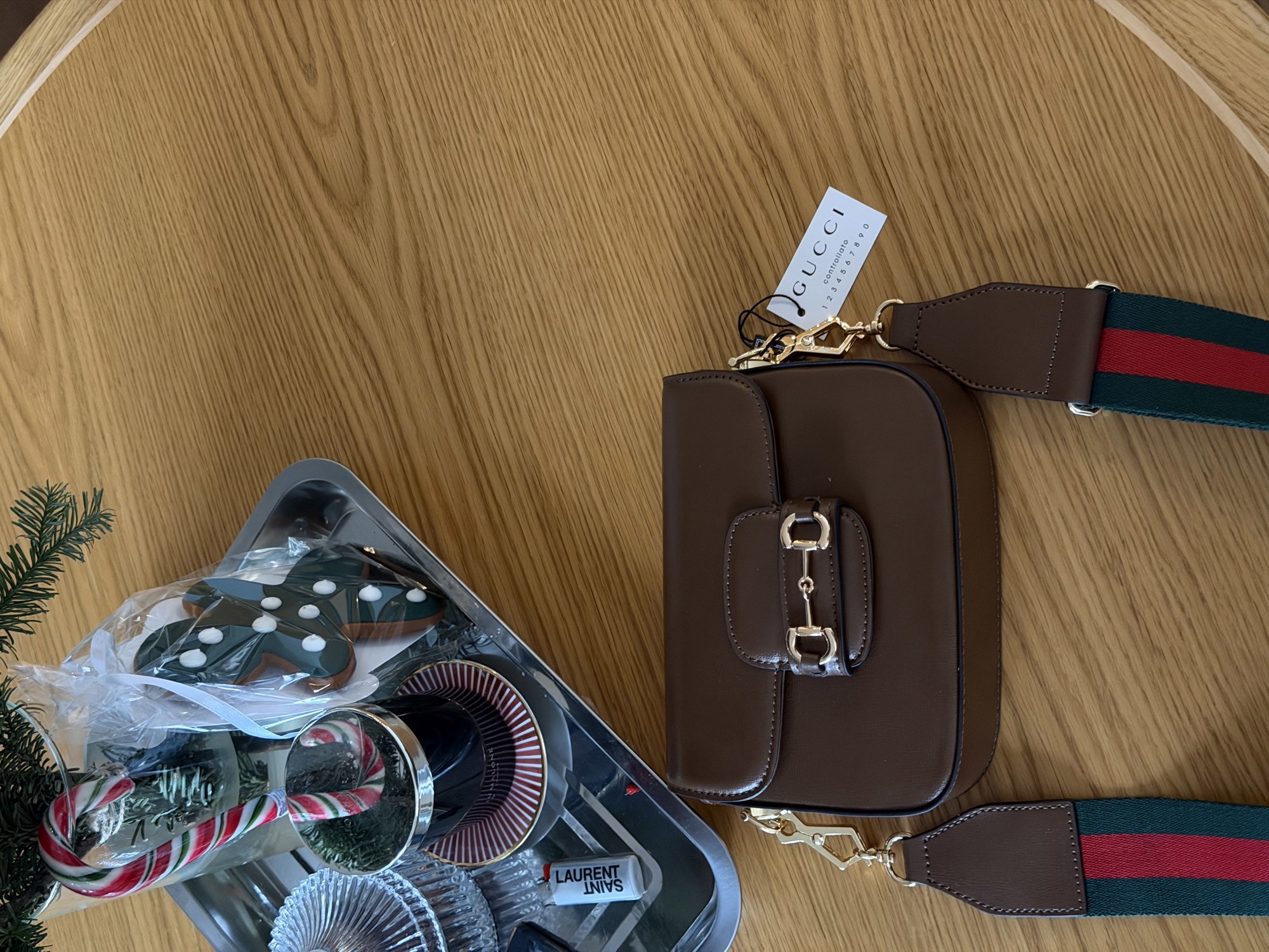 Gucci Horsebit 1955 Mini Bag Total Brown Soft [оригінальна коробк - 14