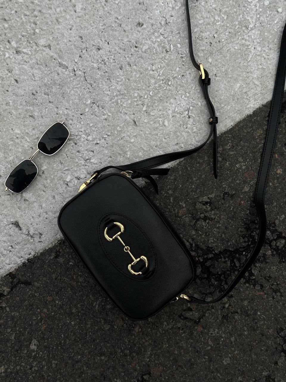 Gucci Horsebit 1955 Small Shoulder Bag Black - 2