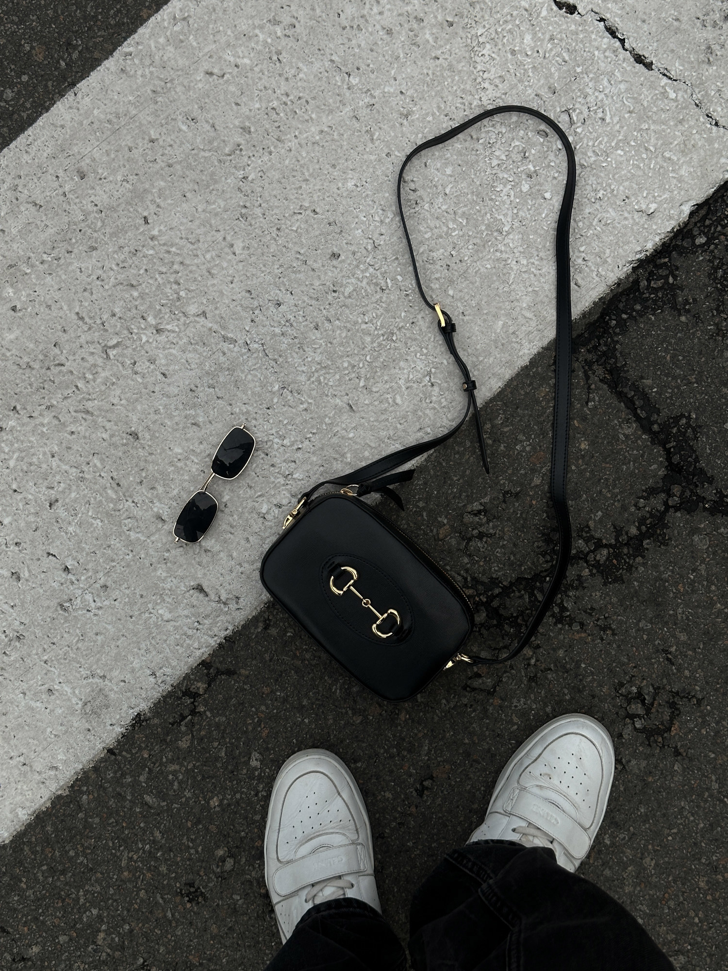 Gucci Horsebit 1955 Small Shoulder Bag Black [оригінальна короб - 10