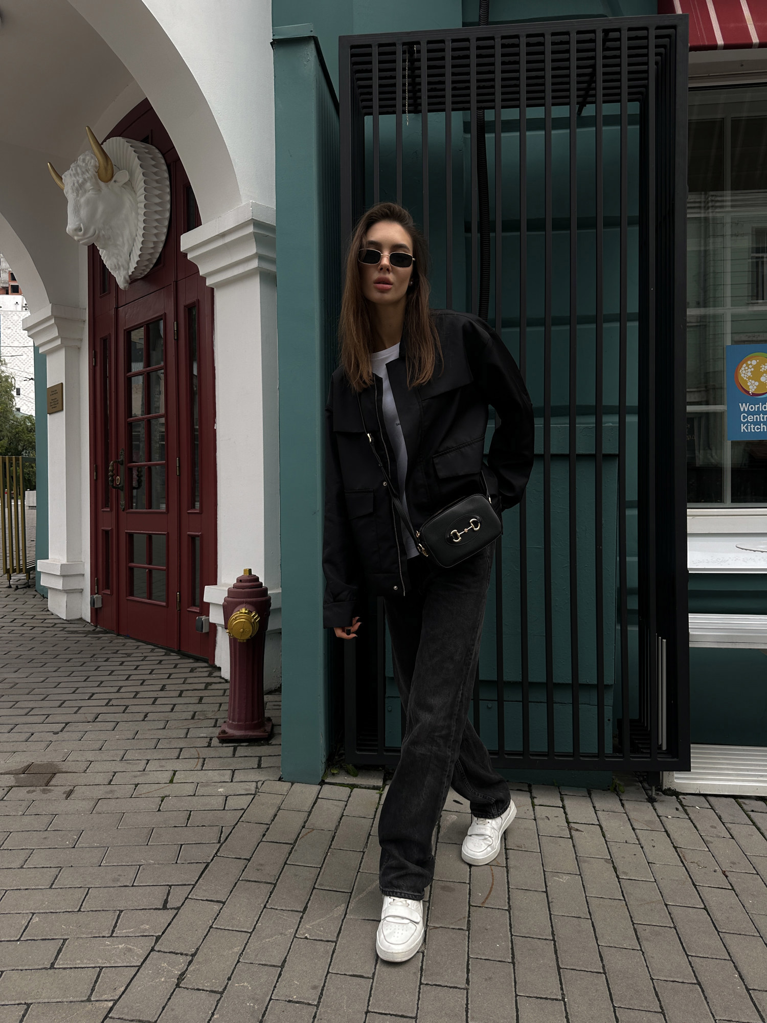 Gucci Horsebit 1955 Small Shoulder Bag Black [оригінальна короб - 14