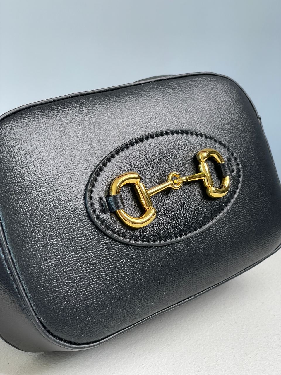 Gucci Horsebit 1955 Small Shoulder Bag Black - 11
