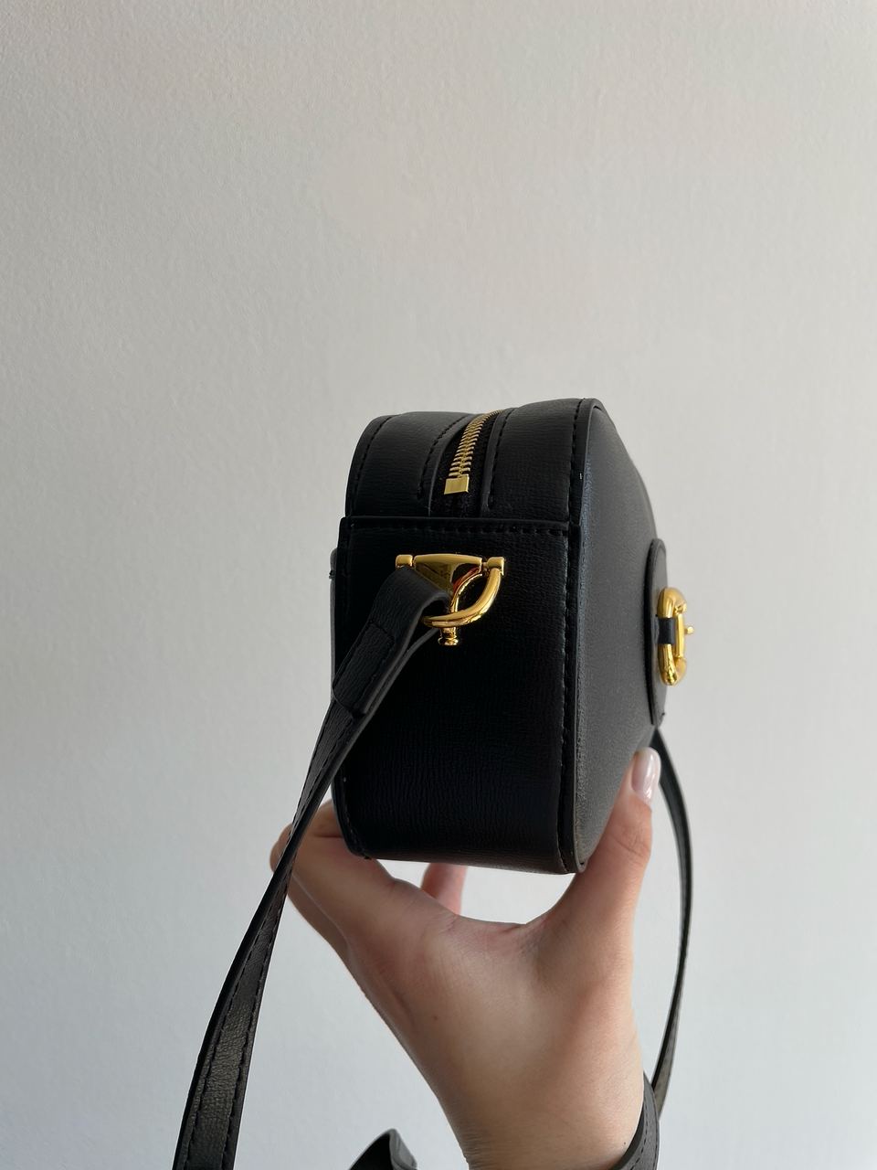 Gucci Horsebit 1955 Small Shoulder Bag Black - 13