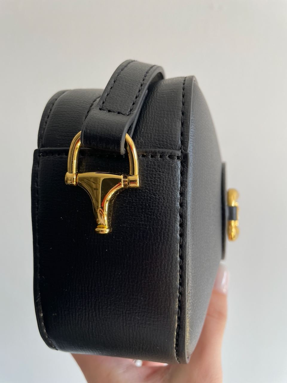 Gucci Horsebit 1955 Small Shoulder Bag Black - 14
