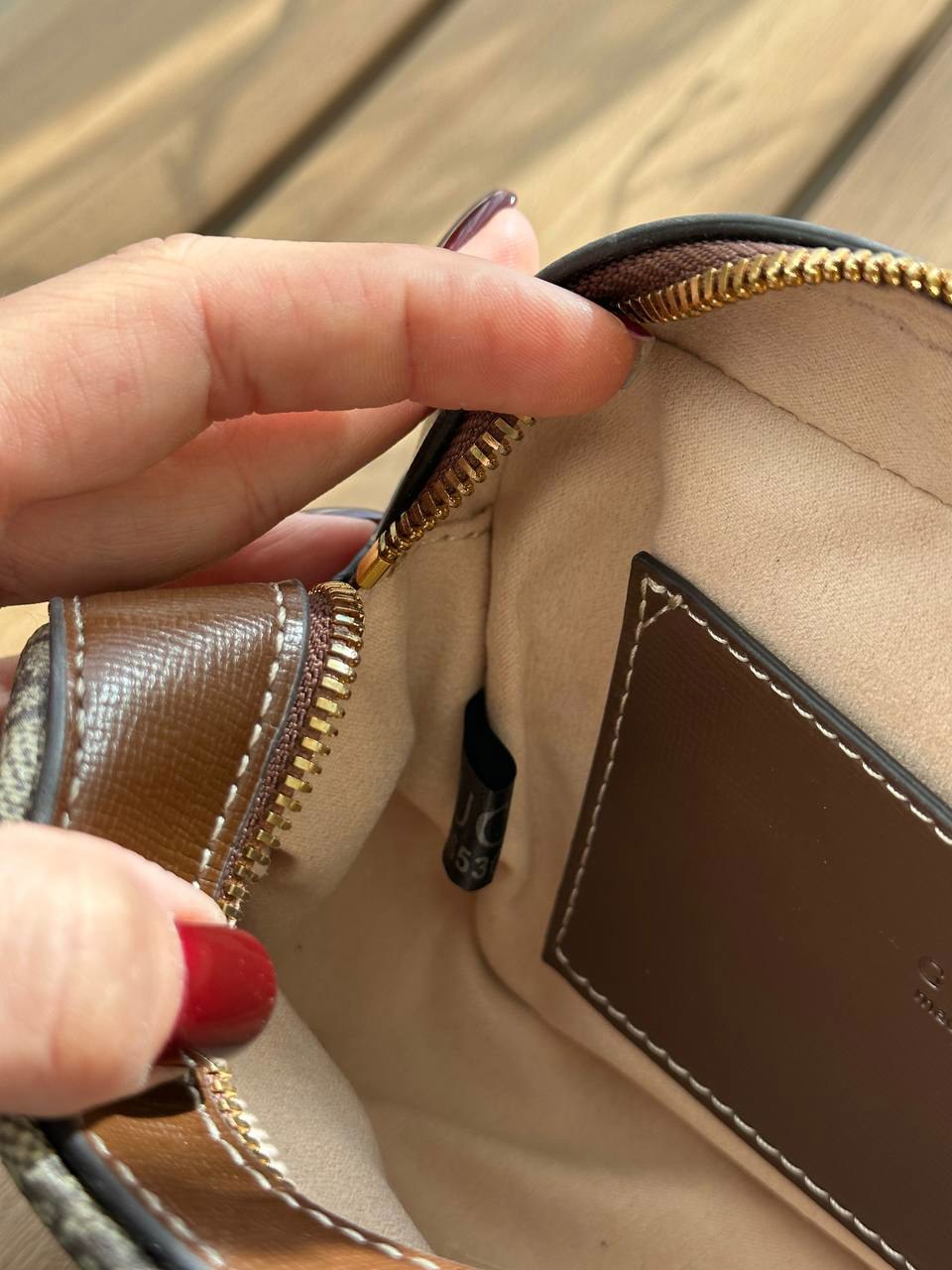 Gucci Horsebit 1955 Small Shoulder Bag Brown - 6