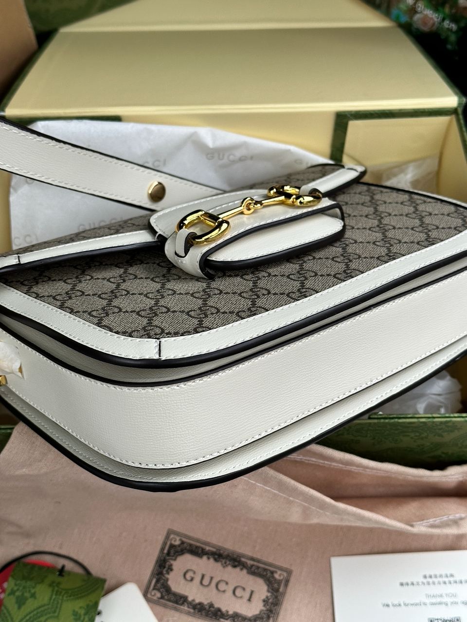 Gucci Horsebit 1955 Small Shoulder Bag - 17