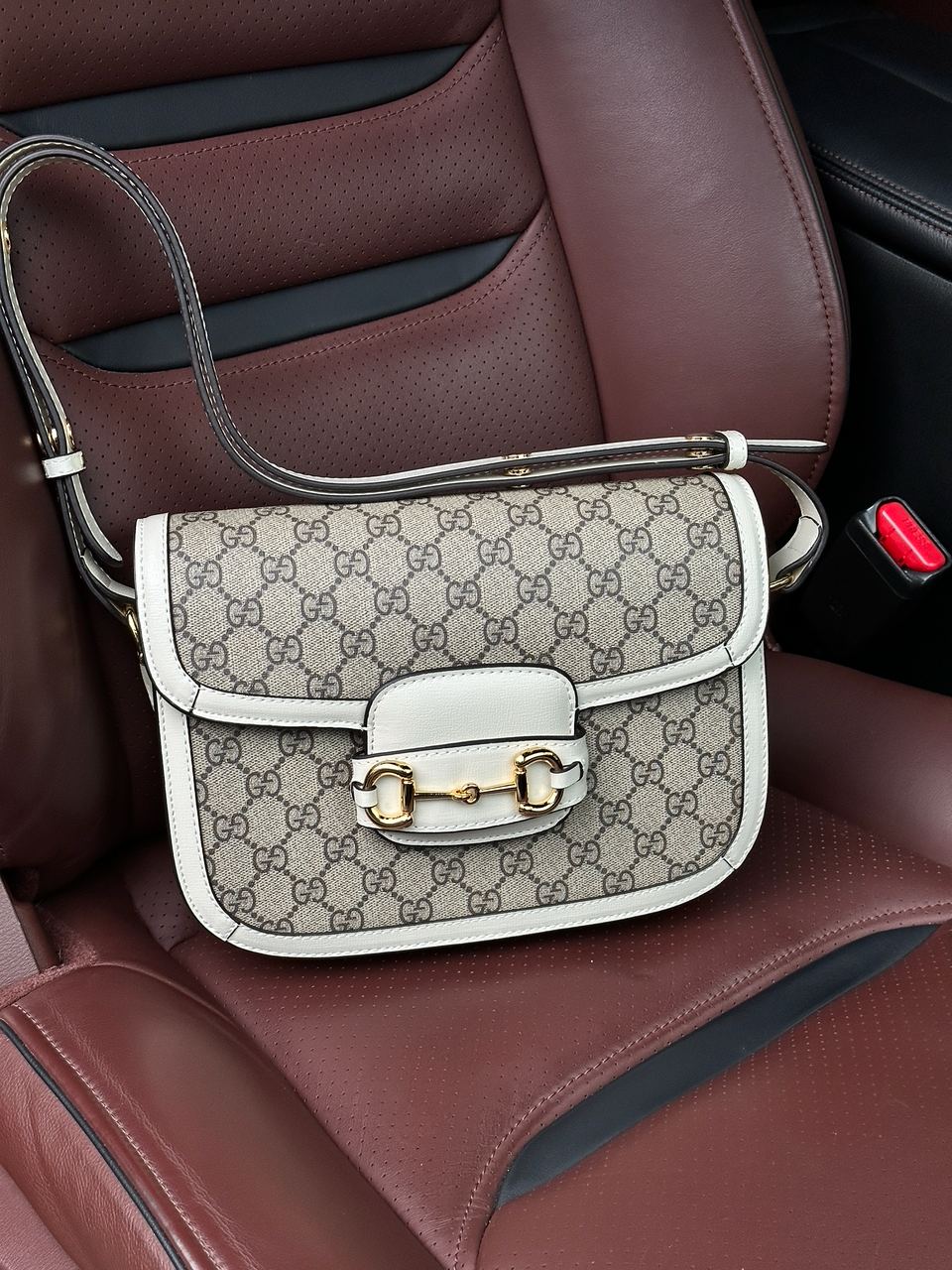 Gucci Horsebit 1955 Small Shoulder Bag - 3