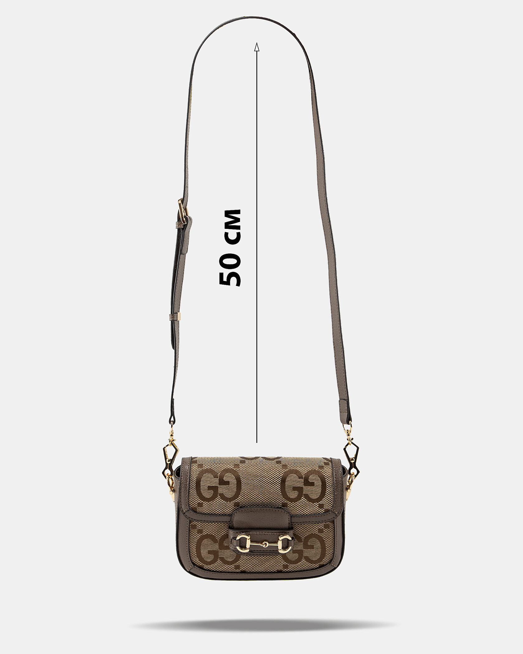 Gucci Horsebit 1955 Textile Mini Bag - 4