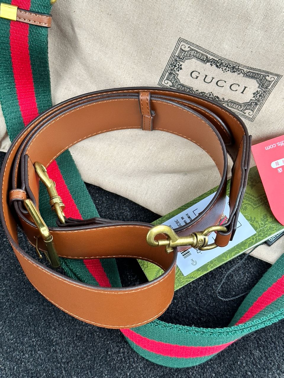 Gucci Lady Web GG Canvas Shoulder Bag - 27