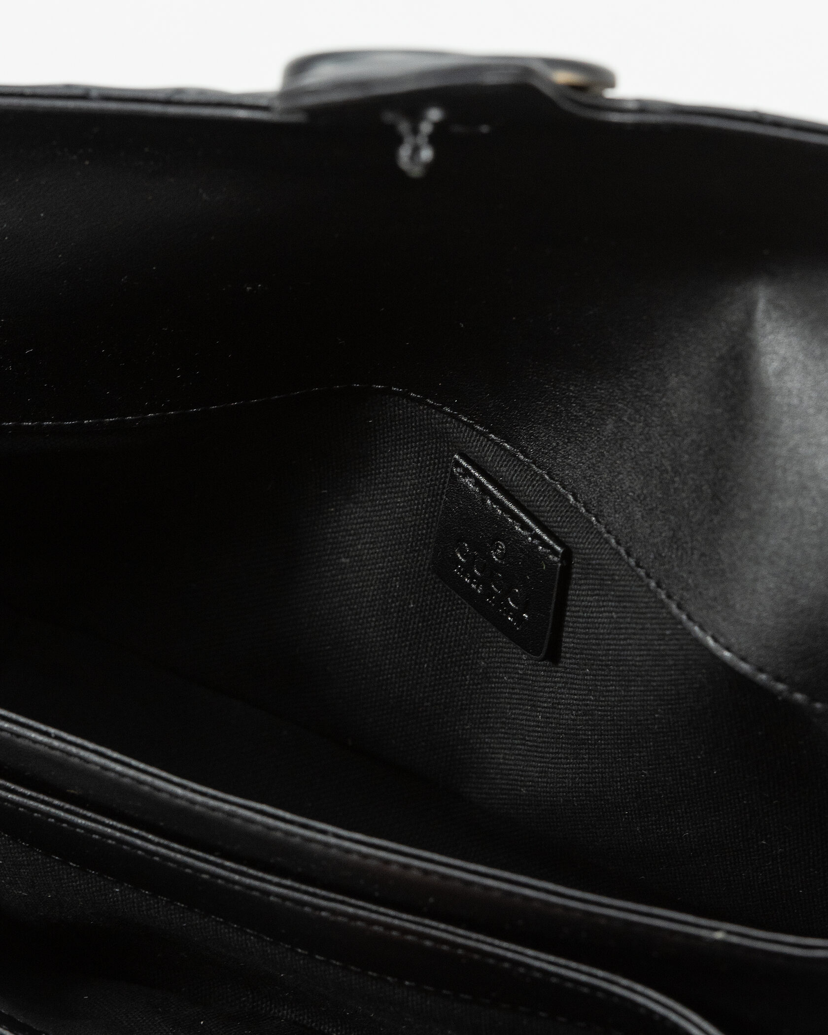 Gucci Marmont Medium Shoulder Bag Total Black - 11