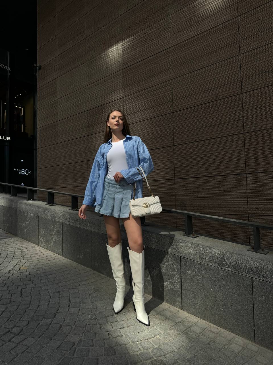 Gucci Marmont Mini Shoulder Bag, Gold Hardware - 4