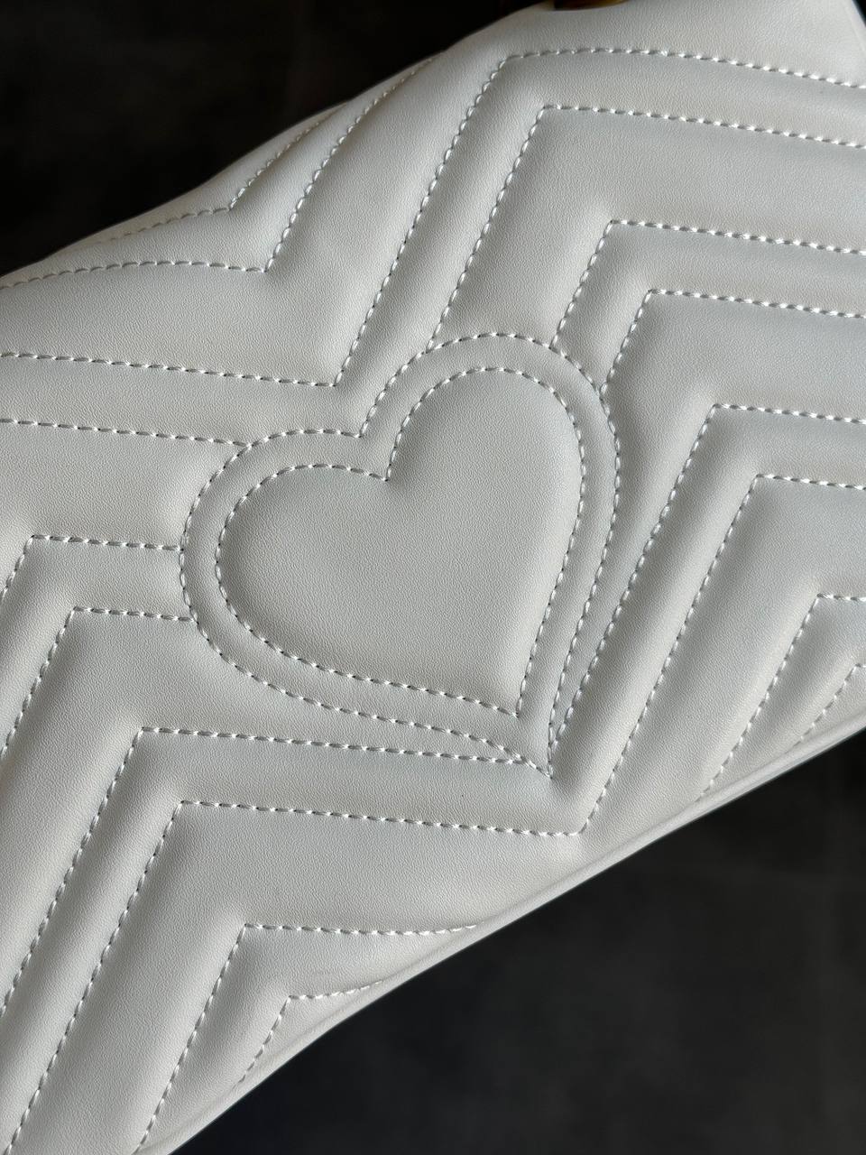 Gucci Marmont Mini Shoulder Bag, Gold Hardware - 7