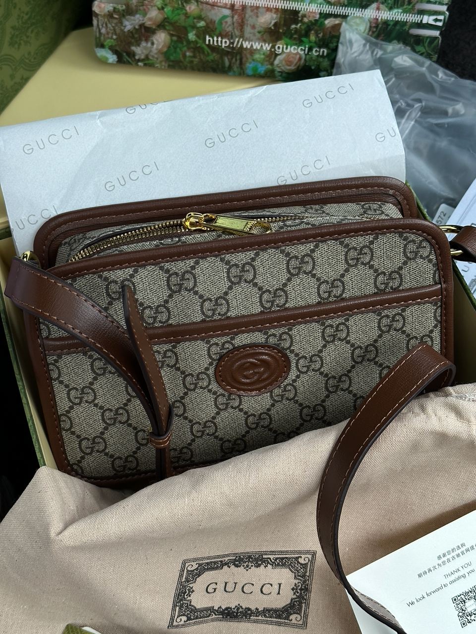 Gucci Mini Bag With Interlocking G - 3