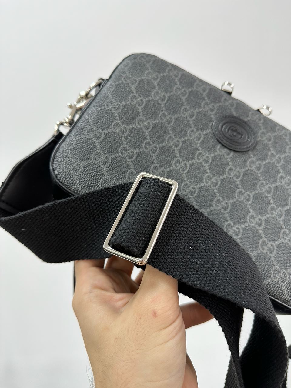 Gucci Ophidia GG Crossbody Bag Blue - 14