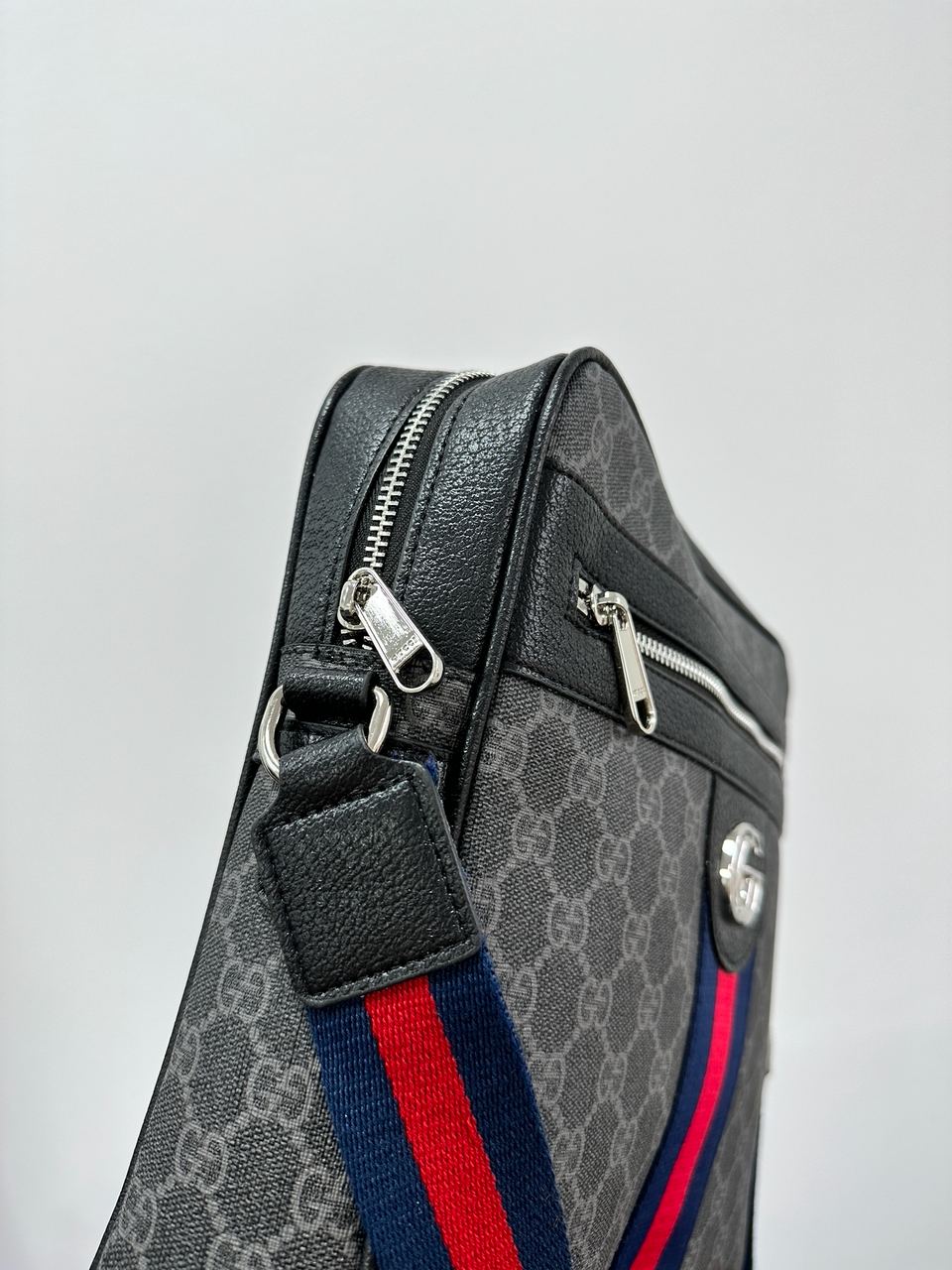 Gucci Ophidia GG Large Messenger Bag Blue - 13