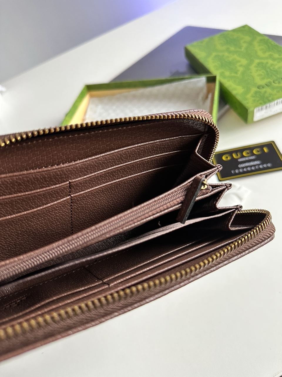 Gucci Ophidia GG Zip Around Wallet - 14