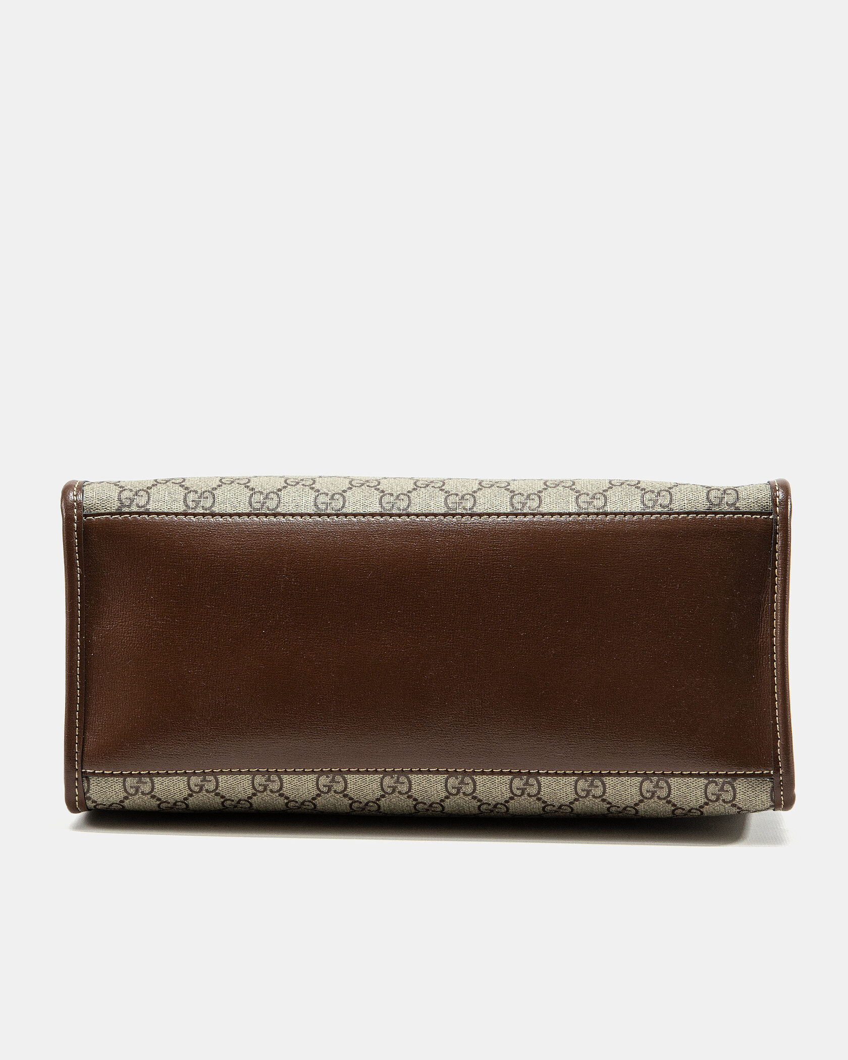 Gucci Ophidia Leather-Trimmed Monogrammed Coated-Canvas Tote Bag - 8