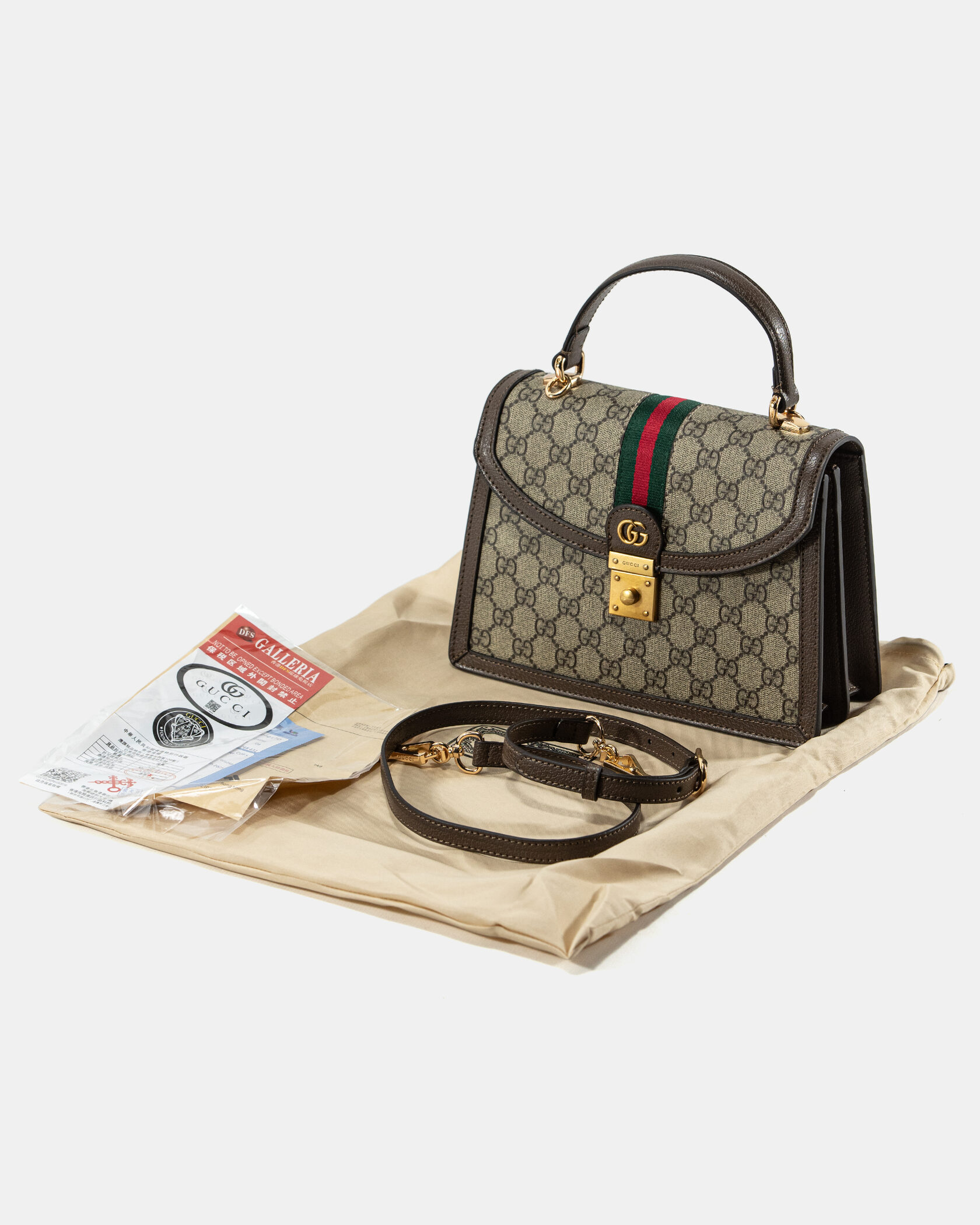 Gucci Ophidia Medium Top Handle Bag - 2