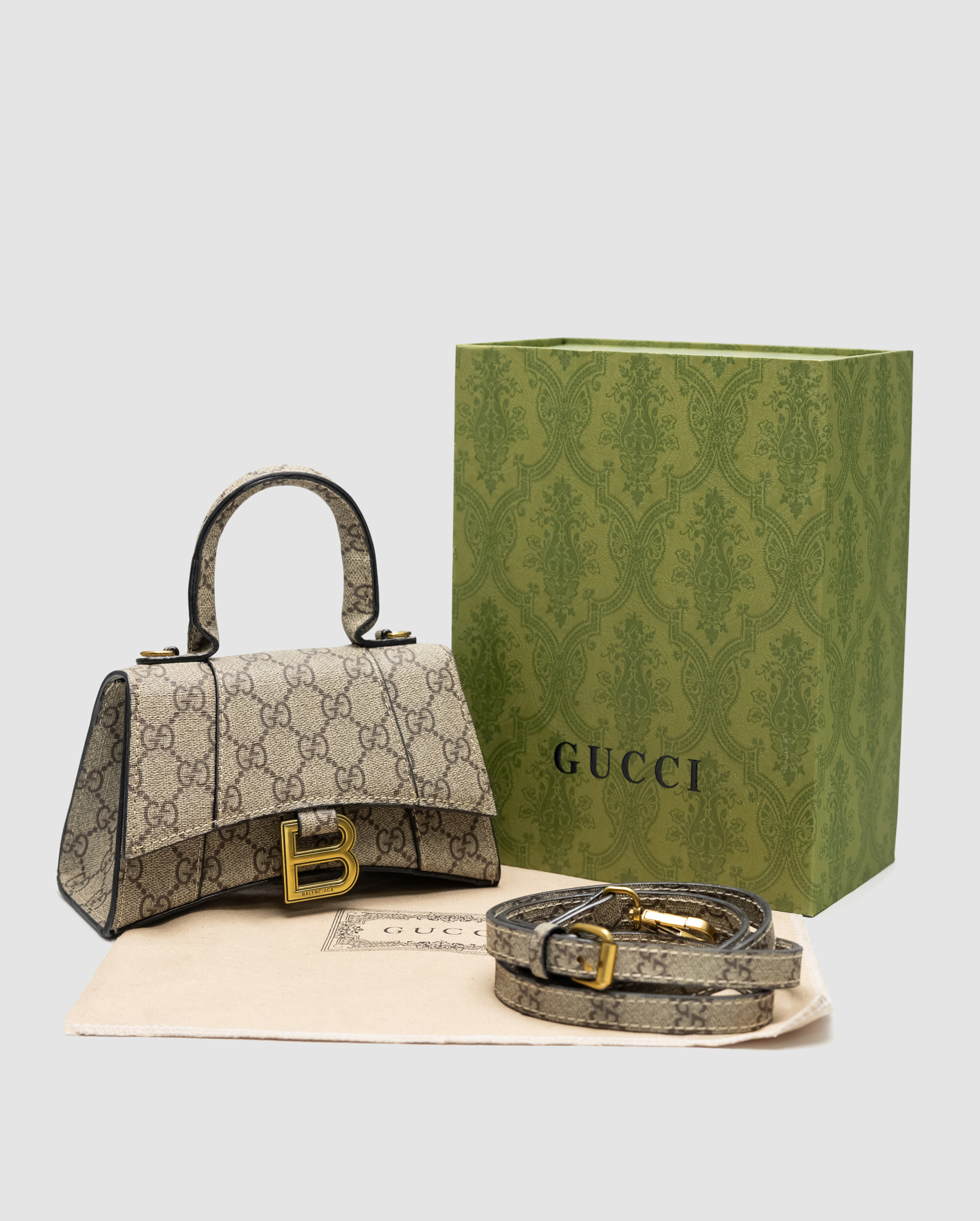 Gucci X Balenciaga Mini Hourglass Hacker Aria Supreme - 8