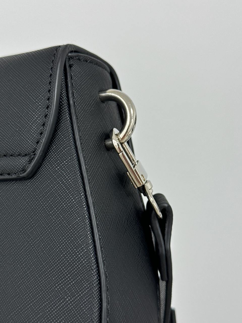Guess Cordelia Shoulder Bag Black/Silver - 11