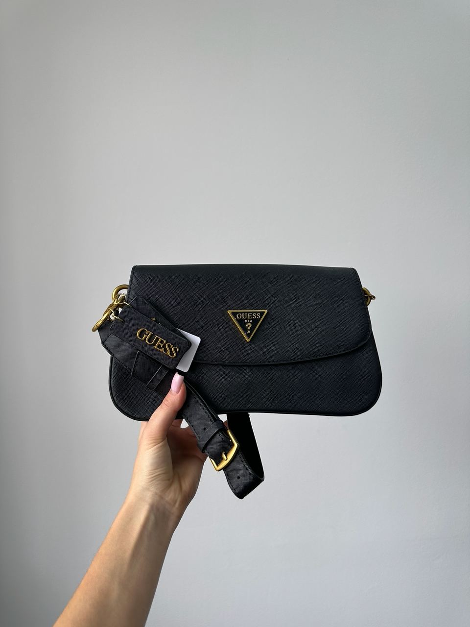 Guess Cordelia Shoulder Bag Black - 2