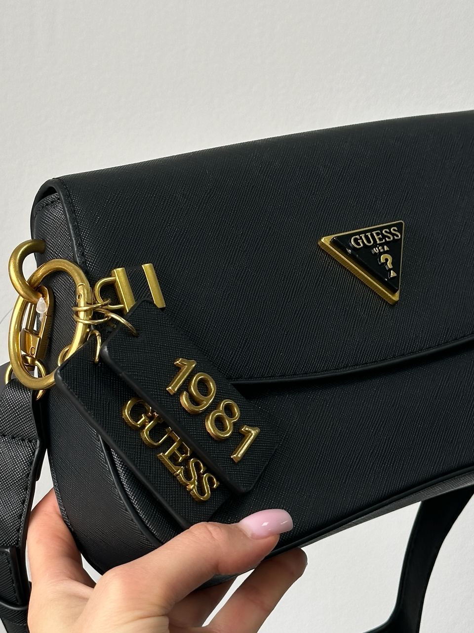 Guess Cordelia Shoulder Bag Black - 3