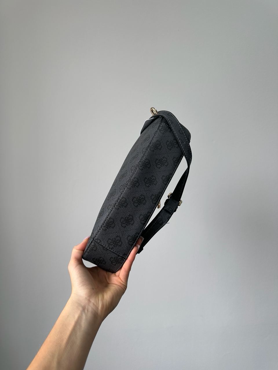 Guess Noelle Quattro G Shoulder Bag Blue - 8