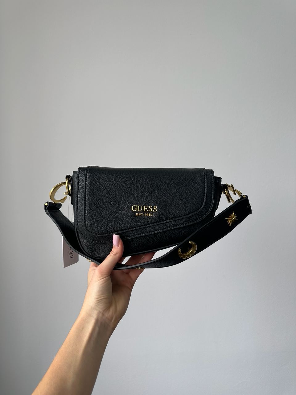 Guess Saddle Bag G Dream Black - 2