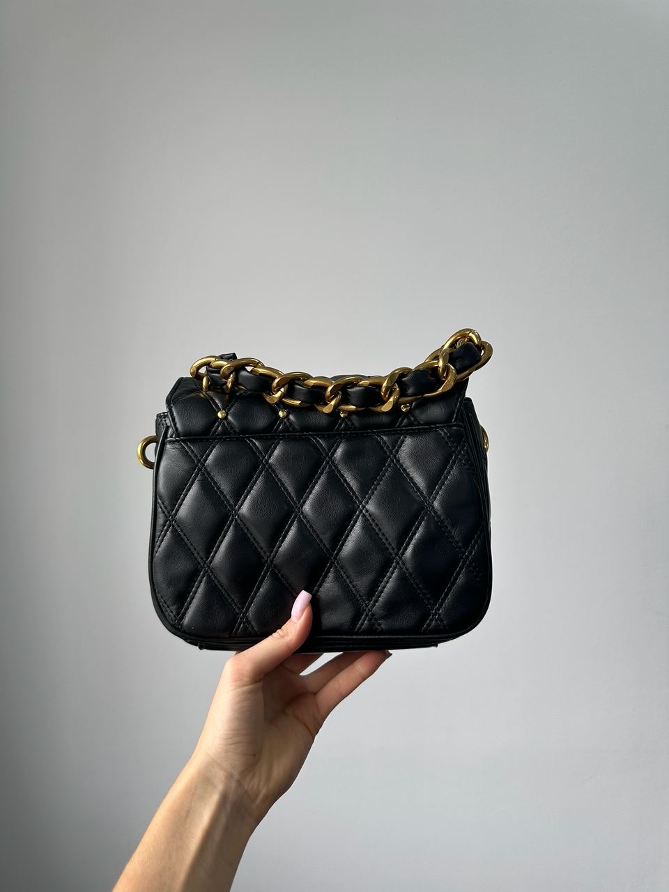 Guess Triana Flap Shoulder Bag Black - 5