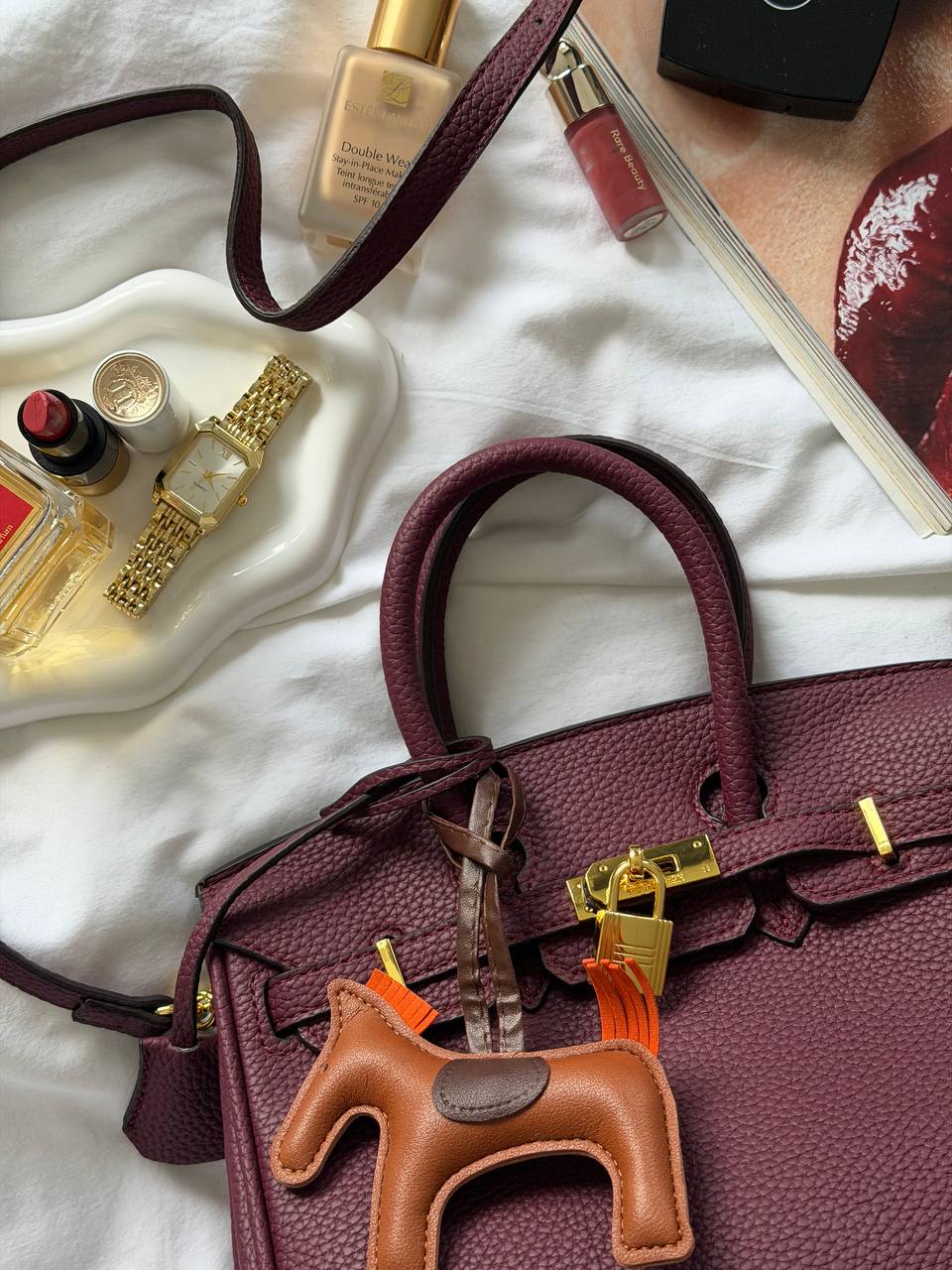 Hermès Birkin 25 Burgundy/Gold - 11