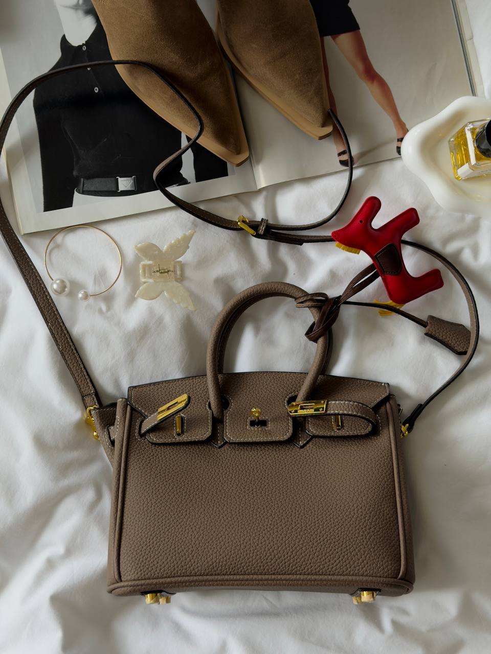 Hermès Birkin 25 Etoupe - 2