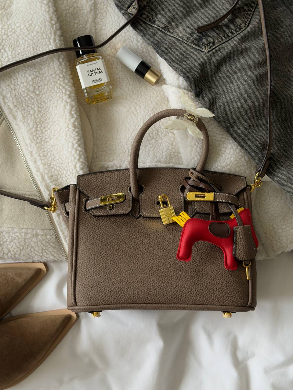 Hermès Birkin 25 Etoupe - 7